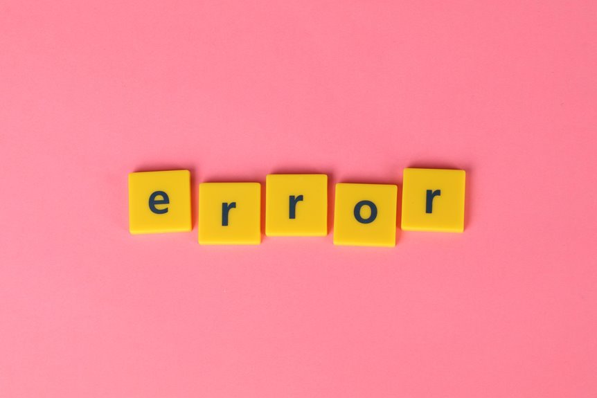 common mistakes to avoid with